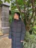 安踏（ANTA）六度芯羽绒服丨面包羽绒服男女冬季长款过膝连帽外套防泼水棉服 【林孝埈同款-六度芯2.0】基础黑7903-2 升级80%绒含量 XL (180) 建议140-160斤 实拍图