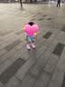 牧萌儿童雨鞋男童女童防水立体宝宝防滑耐磨卡通雨靴 粉色独角兽 16码 实拍图