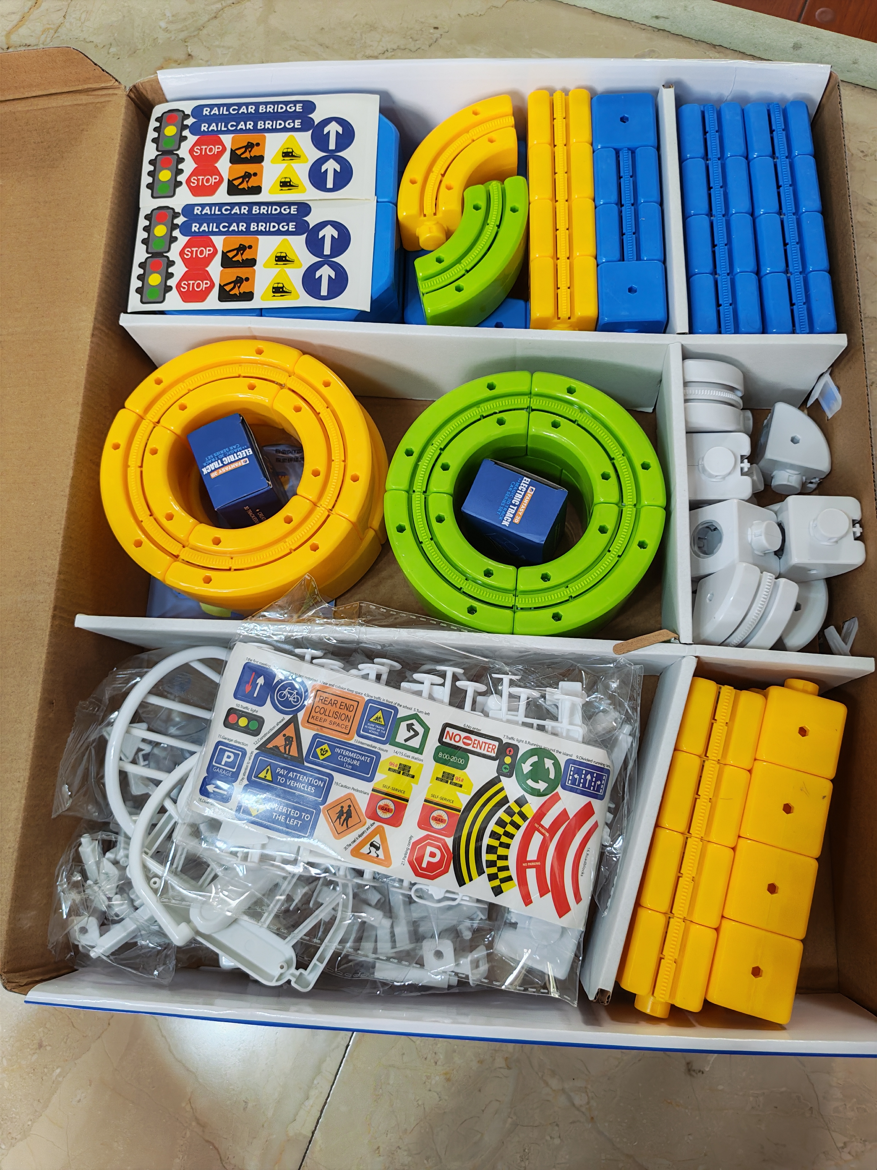 欣格反重力积木轨道火车百变磁儿童玩具吸引男女孩3-10岁生日礼物 实拍图