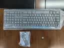 罗技（Logitech）MK275 键鼠套装 无线键鼠套装 办公键鼠套装 全尺寸 商务键鼠套装 带无线2.4G接收器 黑蓝色 实拍图