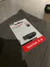 闪迪（Sandisk）64GB USB3.2 U盘 CZ550黑色 读速100MB/s 安全加密 数据恢复 学习办公电脑车载 高速大容量优盘 实拍图