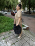美术户外写生车单肩包手拉车可折叠小推车购物袋带轮子拉链女手提袋子便携大容量买菜车牛津布 手拉+单肩+手提 三用牛津包【颜色随机*1】 实拍图