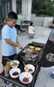 meritcook户外别墅庭院烧烤炉大号家用美式焖烤烟熏烤肉架子BBQ花园烧烤台 麒麟A30+豪华烧烤工具箱套装+电动烤支 实拍图