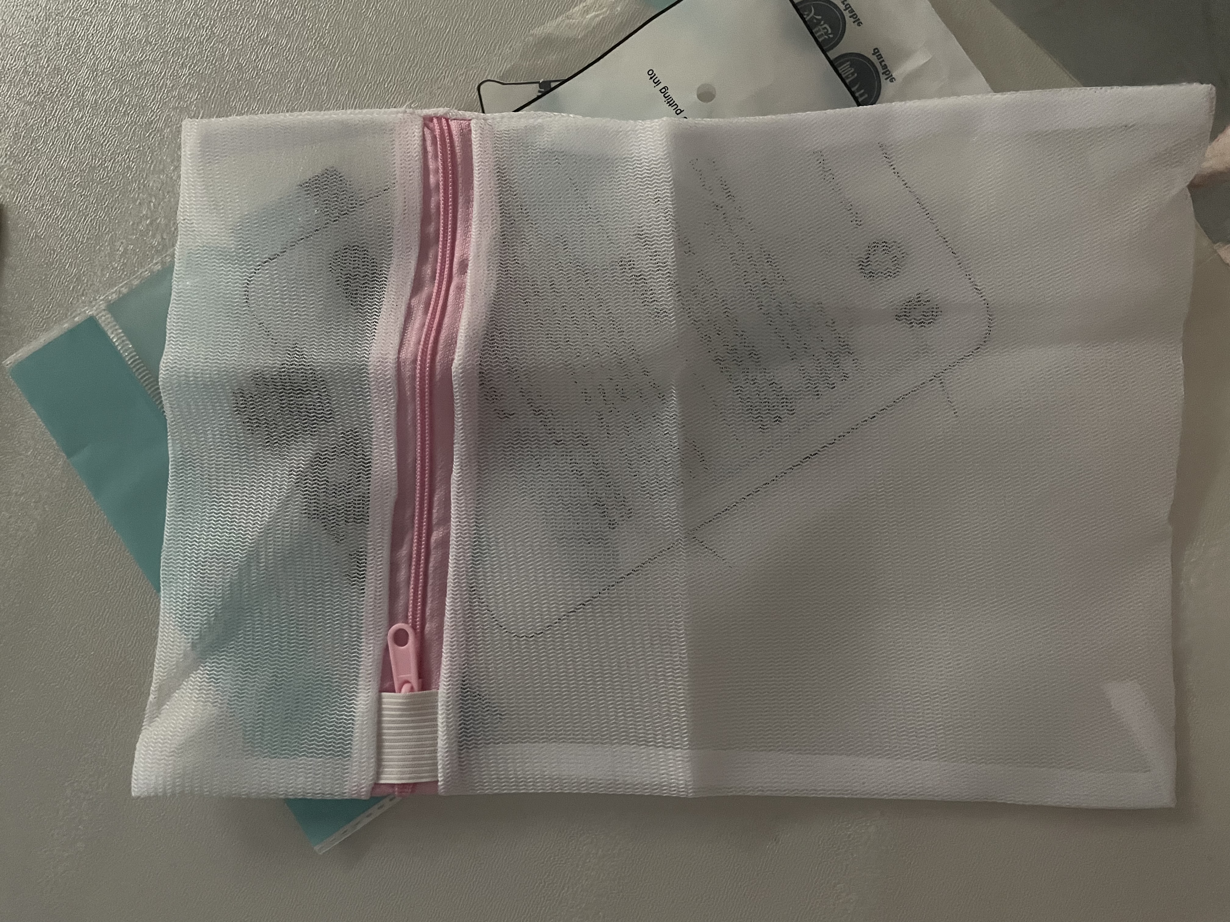 洗衣机专用洗衣网袋洗衣袋护洗袋文胸毛衣家用洗衣机机洗专用细网防变形网袋小号网兜 小号【20*30细网款】一只装 实拍图