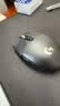 罗技（Logitech）M720 鼠标 无线蓝牙鼠标 办公鼠标 右手鼠标 大手鼠标 优联 黑色 带无线2.4G接收器 实拍图
