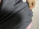 全棉时代25夏防晒裤女士针织液氨束脚裤直筒裤 深夜灰  L (165) 实拍图