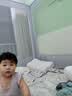 Baby boatbabyboat贝舟2026新款婴儿童防摔蚊帐防掉床围栏宝宝家用卧室全罩 升级V3max款【全底网纱】扁管不硌腿+重工网纱 1.8m*2m 实拍图