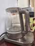 九阳（Joyoung）养生壶1.5L家用全钛系列0重金属 钛茶篮钛发热盘钛内盖煮茶器 花茶壶恒温冲奶电热水壶WY911 实拍图