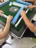 雀满楼【低音杀菌除湿不卡牌】麻将机全自动麻将桌折叠餐桌两用家用一体 【JD仓】低音杀菌降噪+蓝绿麻将+绿绒+盖板+折叠灰 高配版 麻将牌大小请详询客服 实拍图