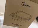 美的（Midea）电饼铛家用下盘可拆洗大火力三明治早餐机煎烤锅 方形双面加热加深大尺寸升级蒸汽烙饼烤肉锅28J51 实拍图