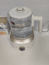 美的（Midea）全玻璃养生壶全自动烧水壶母婴恒温调奶器电热水壶花茶壶全包裹护底防碎1.5L MK-YS15B201 实拍图