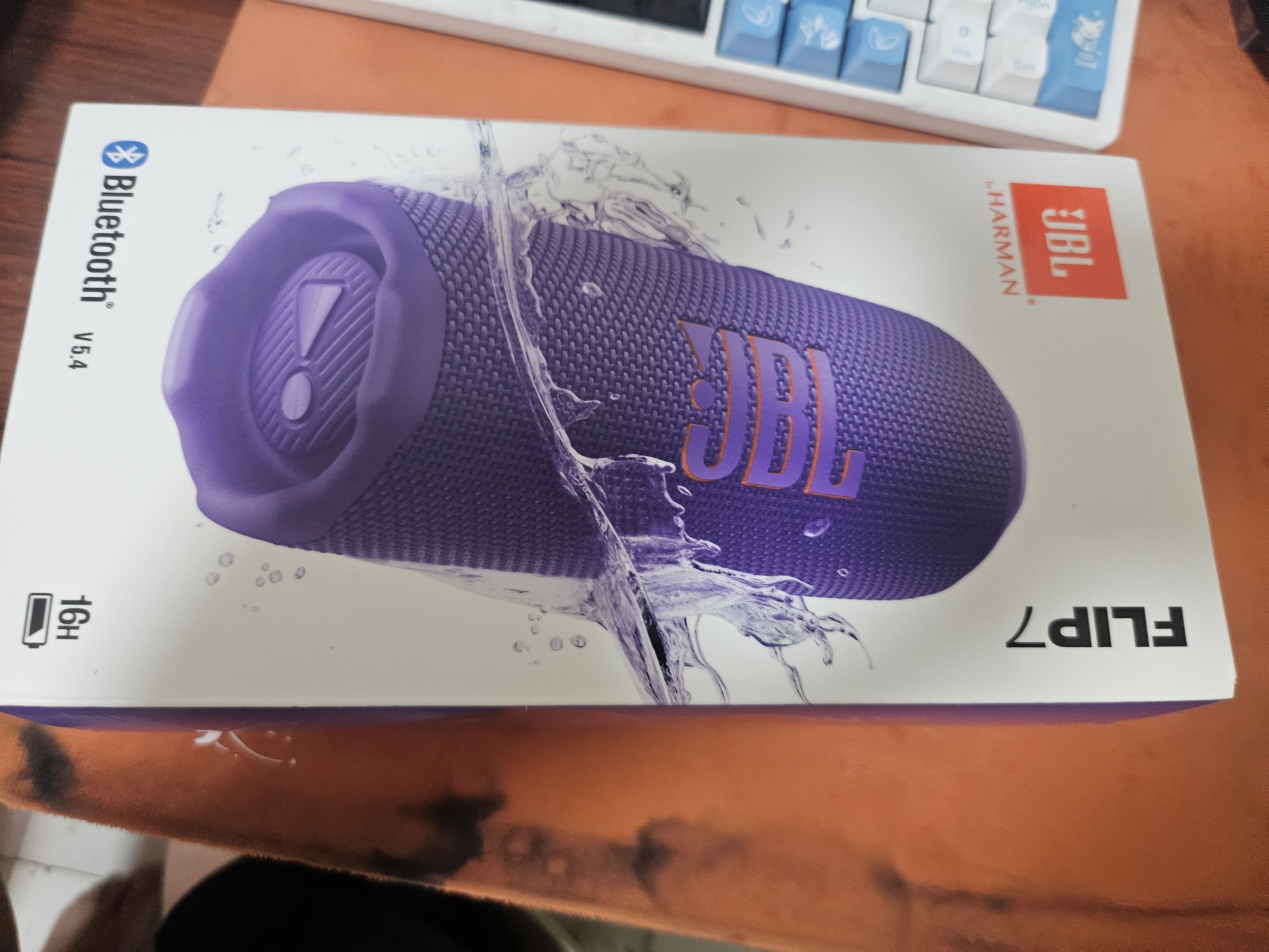 JBL FLIP7 音乐万花筒七代 蓝牙音箱 户外音响 AI音效增强 赛道扬声器  旅行礼物推荐 罗兰紫 实拍图