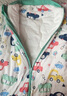 boxbaby【秋冬精选】婴儿睡袋宝宝春秋款夹棉全棉分腿恒温睡袋防踢被儿童 小汽车加厚款（可拆袖 0-10℃） 100码(推荐身高95-105cm ) 实拍图