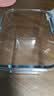 希乐扣大容量玻璃保鲜盒微波炉密封罐猪油罐泡菜泡椒凤爪腌菜收纳盒2.6L 实拍图