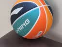 李宁（LI-NING）篮球儿童5号比赛室内外耐磨水泥地幼儿小学生青少年户外橡胶五号 实拍图