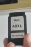 彩格PG-48黑色墨盒适用佳能Canon Pixma E408 E418打印机墨盒佳能E468 E478 E488 E4280打印机墨盒墨水 实拍图