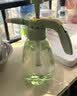 九千谷喷壶 气压式大容量塑料洗车浇花园艺喷雾器 1.5L 透明奶绿3248 实拍图
