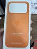 Apple/苹果 iPhone 17 Pro Max硅胶手机壳-橙色 磁吸保护壳苹果手机壳全包旗舰店原装 实拍图