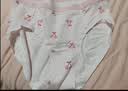 全棉时代女士内裤纯棉加长裆7A抗菌棉感印花立体包臀侧缝前移高弹透气3条 实拍图