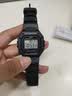 卡西欧（CASIO）手表男复古小方块运动防水学生男女f91w系列手表W-218H-1A 实拍图