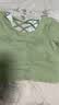 VICTORIATOURIST瑜伽服女运动套装夏季防晒跑步普拉提健身服美背含胸垫两件套 实拍图