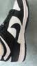 耐克NIKE女休闲板鞋 DUNK 运动鞋DD1503-101白黑38.5 实拍图