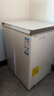 海尔（Haier）142L单温小冰箱冰柜小型家用小冰柜冷柜冷冻冷藏转换一级能效深冷减霜大容量BC/BD-142GHW9D 实拍图