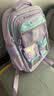 COOLBABY库洛米挂件书包1-3年级小学生儿童双肩包高颜值护脊减负女孩背包 实拍图