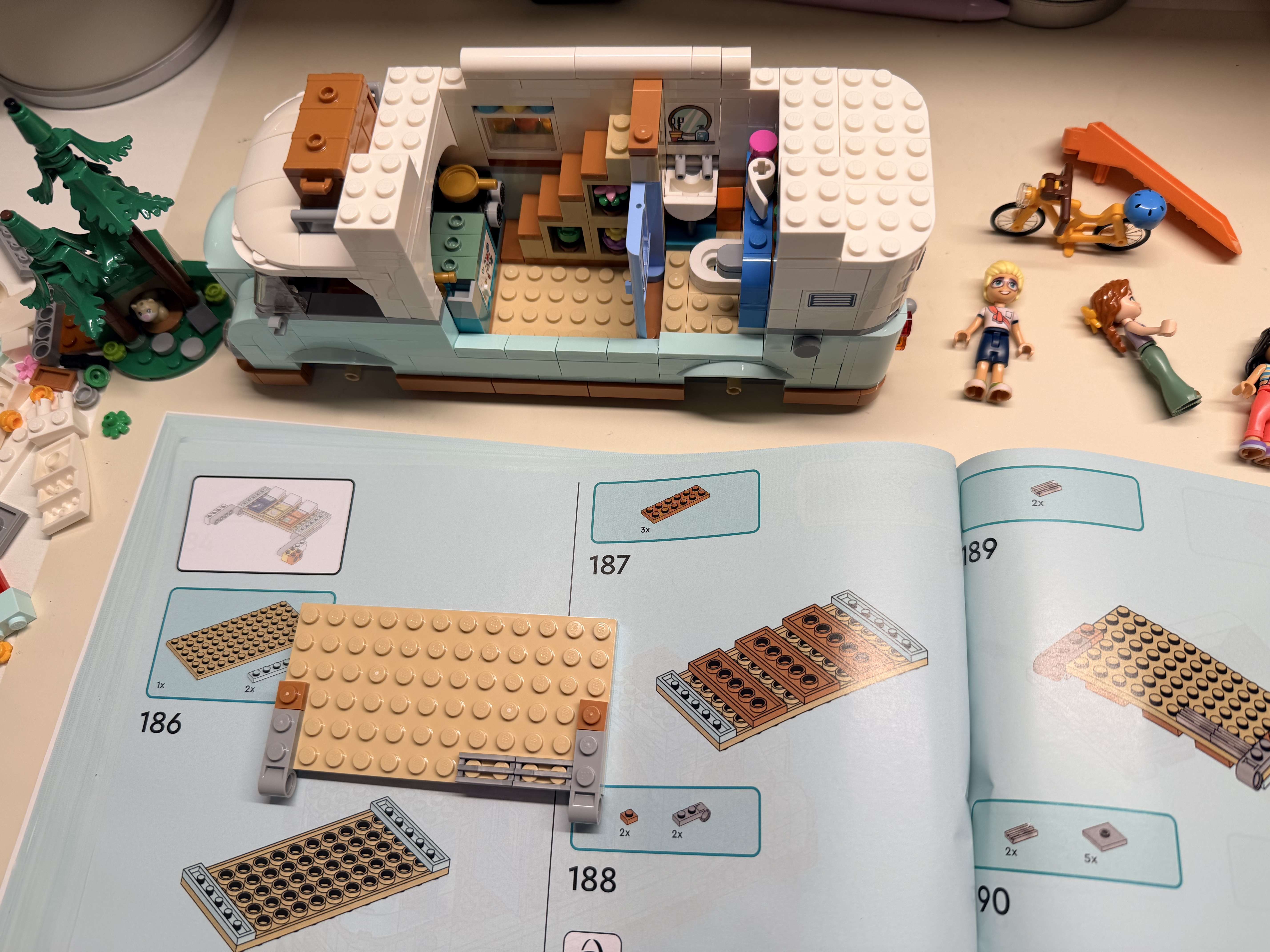 乐高（LEGO）积木好朋友42663 友谊野营车探险男女孩儿童玩具生日礼物 实拍图