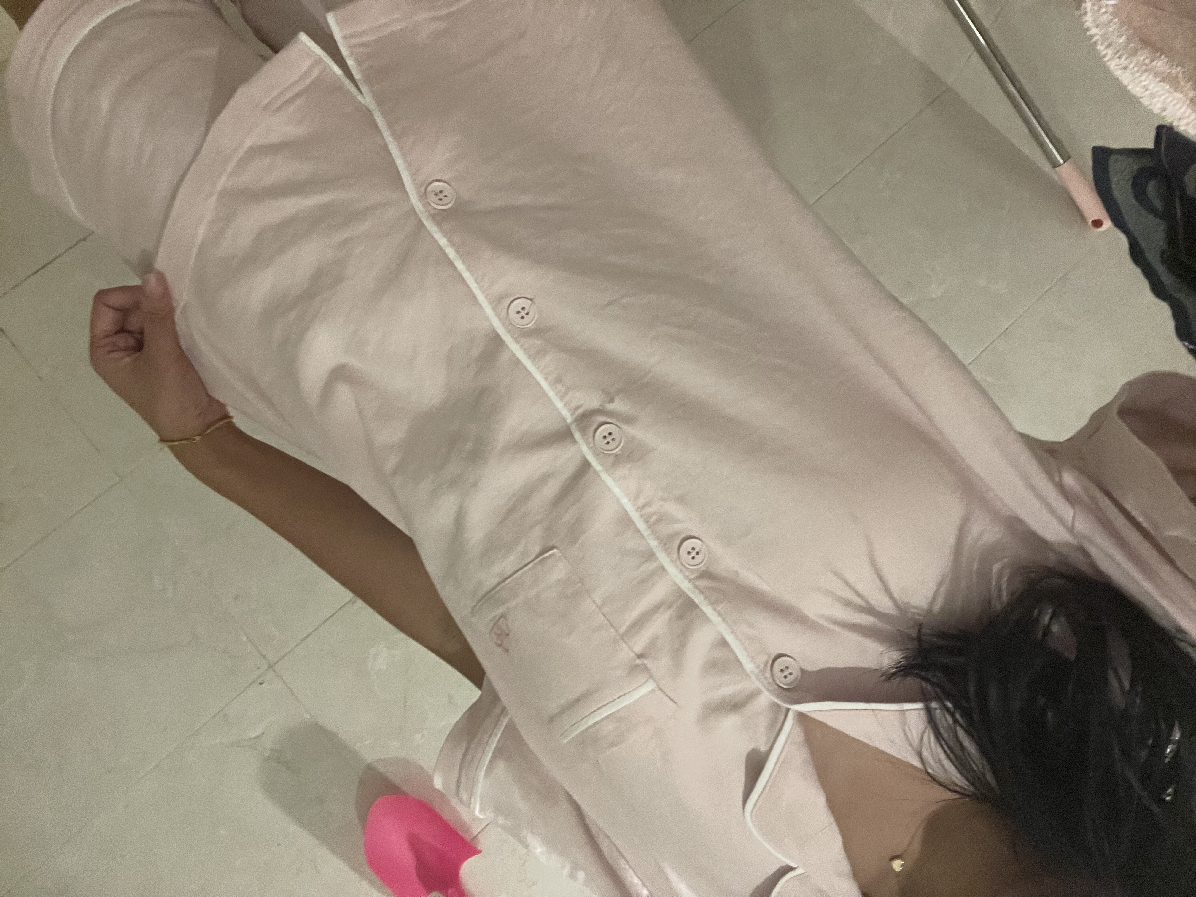 芬腾睡衣女带胸垫纯棉26年夏新款7A抑菌女士短裤家居服套装 实拍图