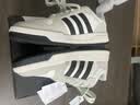 adidas ENTRAP美式校园风运动少年感复古篮球风板鞋男女阿迪达斯   白色/矾土棕/黑色   42.5 实拍图