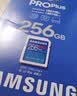 三星（SAMSUNG）256GB SD存储卡 高速PRO蓝卡 U3SD相机内存卡支持微单/单反相机4K视频 读速180MB/s写速130MB/s 实拍图