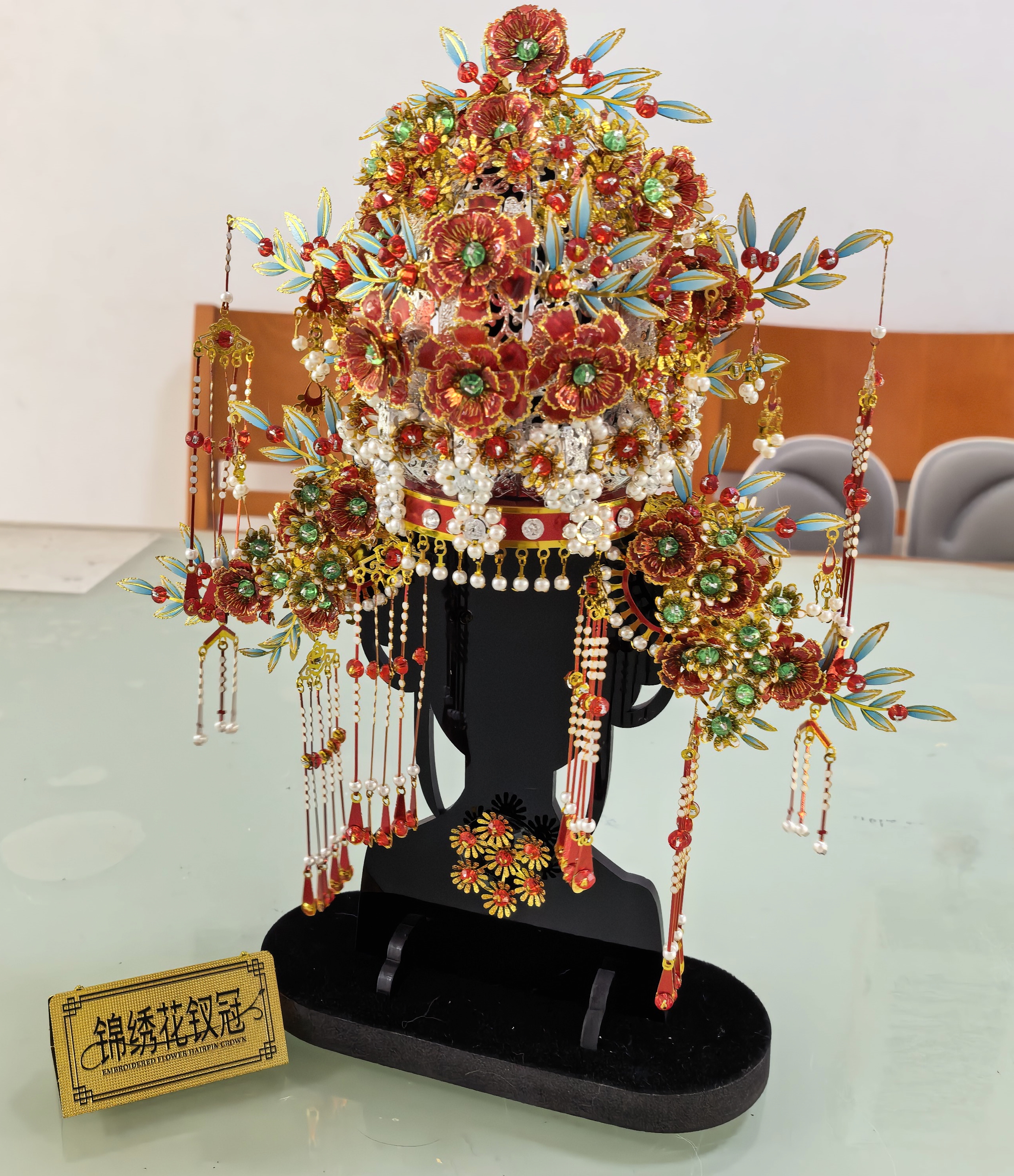 拼酷（piececool）锦绣花钗冠+粉色轻便工具 3D金属立体拼图手工拼装情人节生日礼物 实拍图