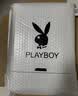 花花公子（PLAYBOY）单肩包男斜挎包休闲小背包男士包包大容量便携外出户外手机包黑色 实拍图