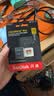 Sandisk闪迪128GB TF(MicroSD)内存卡4K极速金卡A2 V30 U3兼容大疆Pocket3/4P/Action 6运动相机/无人机存储卡 实拍图