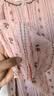 婧麒（JOYNCLEON）月子服纯棉春秋款纱布产后哺乳孕妇睡衣产妇家居服 粉L jyz181399 实拍图