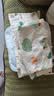 贝瑞加（Babyprints）婴儿半背衣2件装长袖纯棉宝宝上衣护肚和尚服家居内衣 黄点猫咪52 实拍图