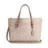蔻驰（COACH）【品牌直供】女士MOLLIE 25中号斜挎托特包拿铁色CV965礼物次日达 实拍图