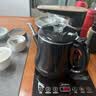 美的（Midea）智能自动上水煮茶器电热水壶0.7L茶台一体电茶炉烧水壶电水壶304不锈钢电茶盘C13 实拍图