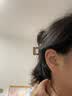 QMXDS999纯银耳钉女2026年新款养耳洞耳环睡觉免摘耳骨钉耳棒防堵针 s999足银耳钉 一对 实拍图