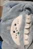 名创优品（MINISO）儿童浴袍女秋冬吸水女童宝宝洗澡睡袍可穿浴巾小鲨鱼 实拍图