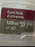 Sandisk闪迪128GB TF(MicroSD)内存卡4K极速金卡A2 V30 U3兼容大疆Pocket3/4P/Action 6运动相机/无人机存储卡 实拍图