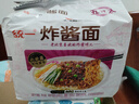 统一炸酱面 老北京炸酱面 袋装 104g*5袋 五连包 干拌面 方便面速食面 实拍图