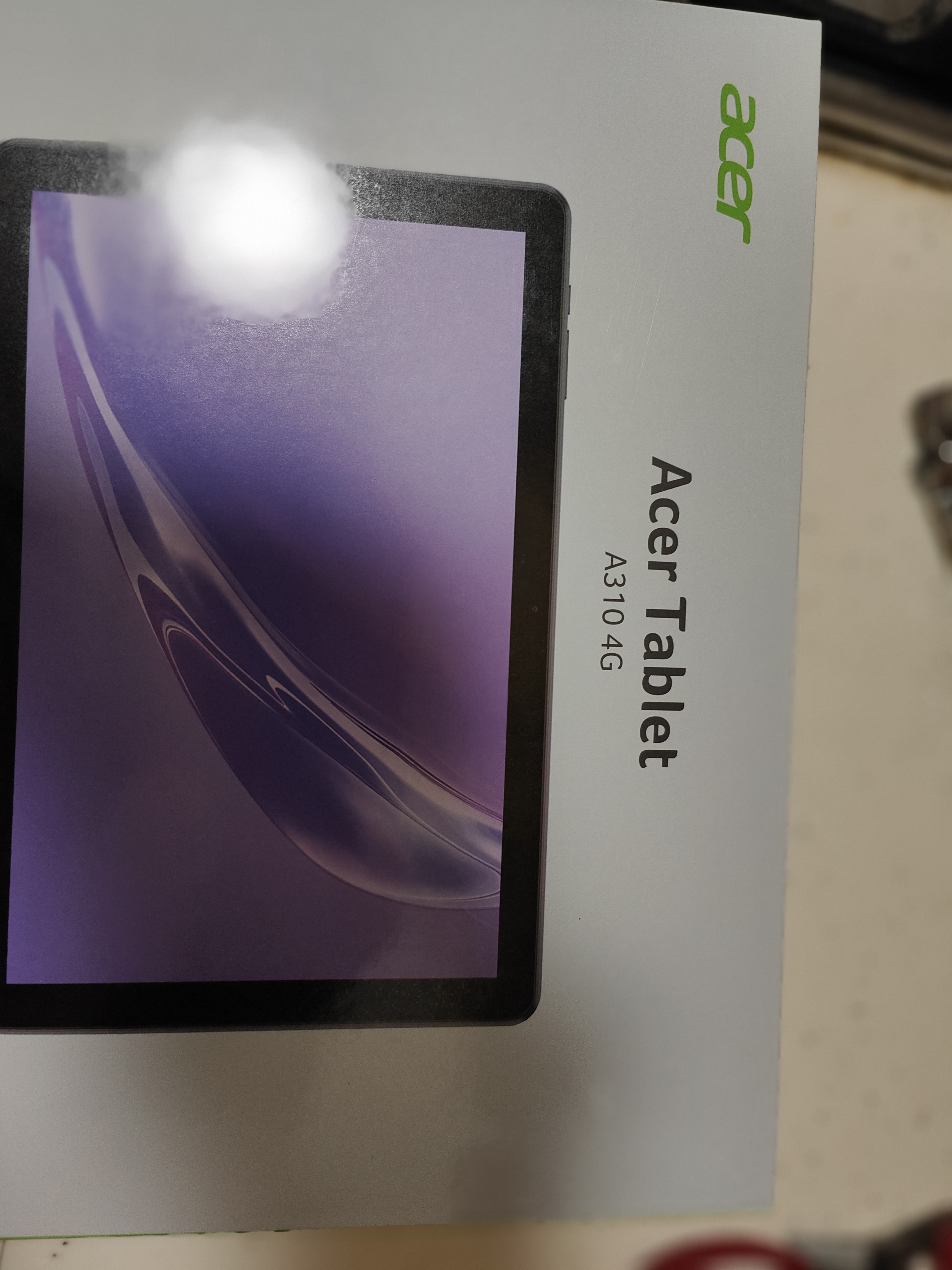 宏碁（acer）平板电脑pad10.1吋高清全面屏4G插卡全网通话低蓝光护眼娱乐8核6GB+128GB灰 实拍图