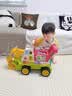 谷雨（GOODWAY）早教学步车1一3岁婴幼儿手推学走路宝宝挖掘机扭扭车玩具儿童礼物 实拍图