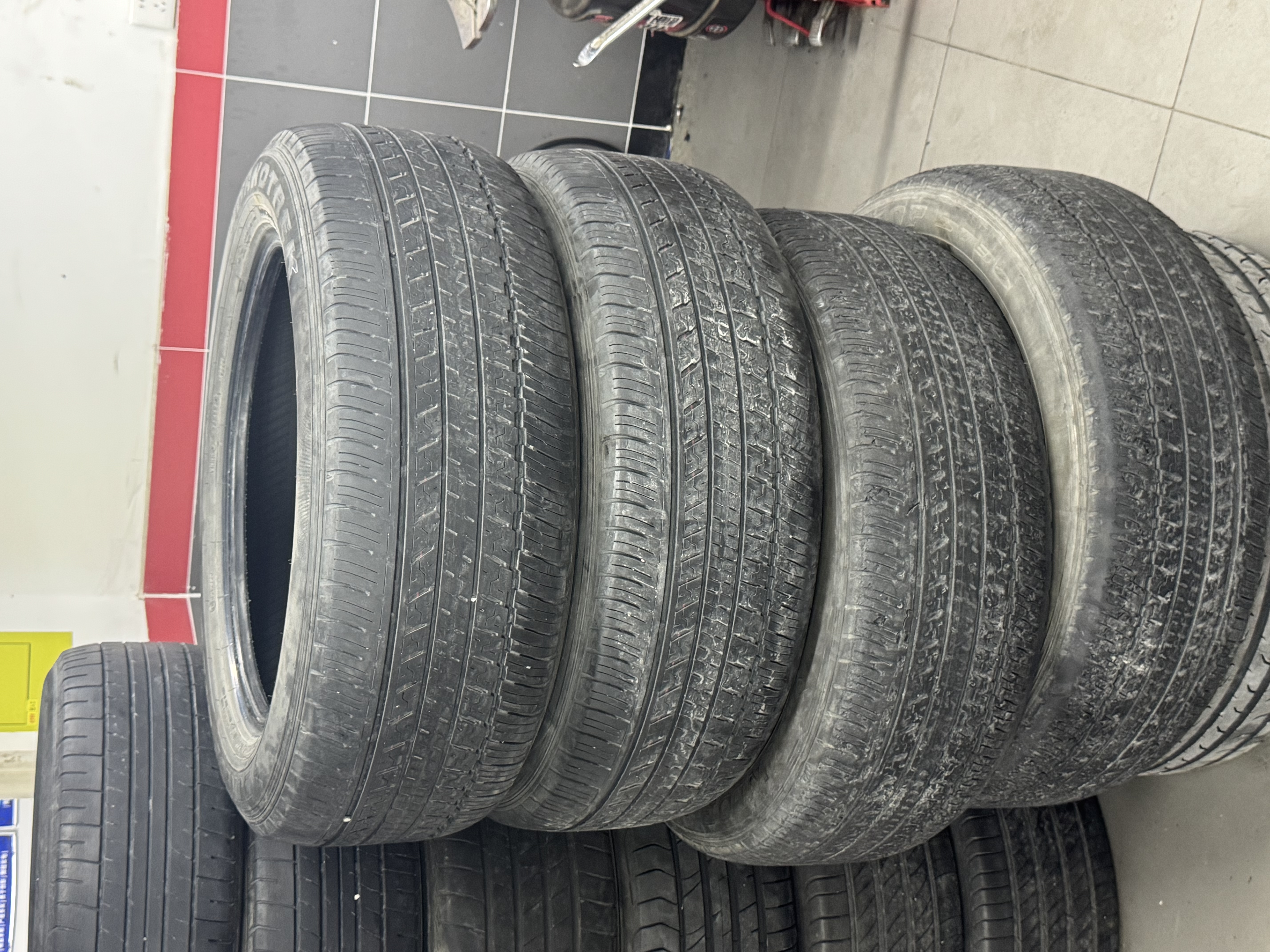 邓禄普（DUNLOP）汽车轮胎245/55R19 103T GRANDTREK ST30 原配丰田 新汉兰达  实拍图