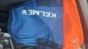 卡尔美（KELME）运动双肩包男女学生多功能大容量休闲篮球训练足球装备背包带鞋仓 9891020彩蓝橙-成人 【独立鞋仓 52*35*19cm】 实拍图