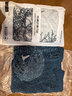 金号 A类纯棉抗菌枕巾加大加厚枕巾单条装  优雅水墨画 防螨防霉防臭 实拍图