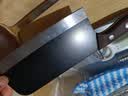 张小泉黑将防锈厨房家用厨具锋利刀具切菜刀斩骨斩切刀 【京东限定】 实拍图