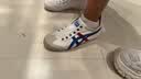 Onitsuka Tiger鬼塚虎男女一脚蹬懒人鞋帆布休闲鞋MEXICO 66™ SLIP-ON 1183A360 白色 36 实拍图